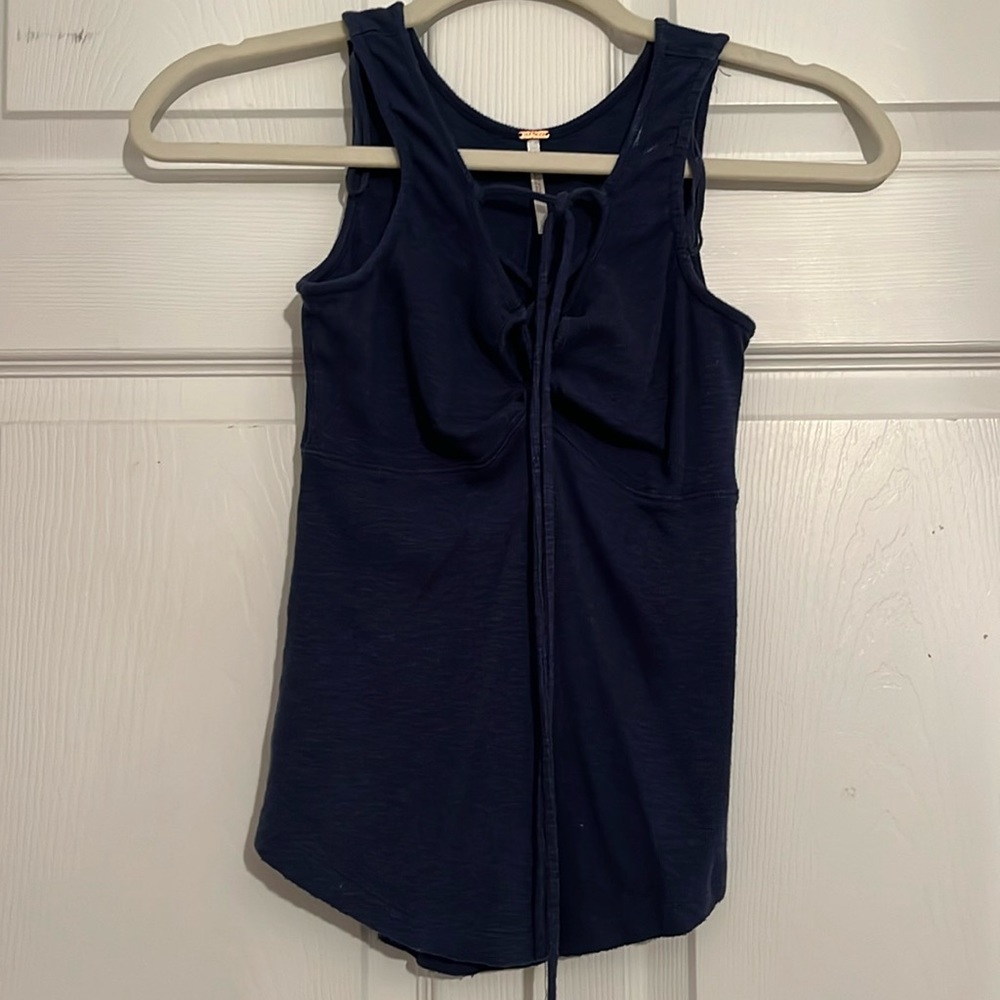Free People Tie Tank Top
